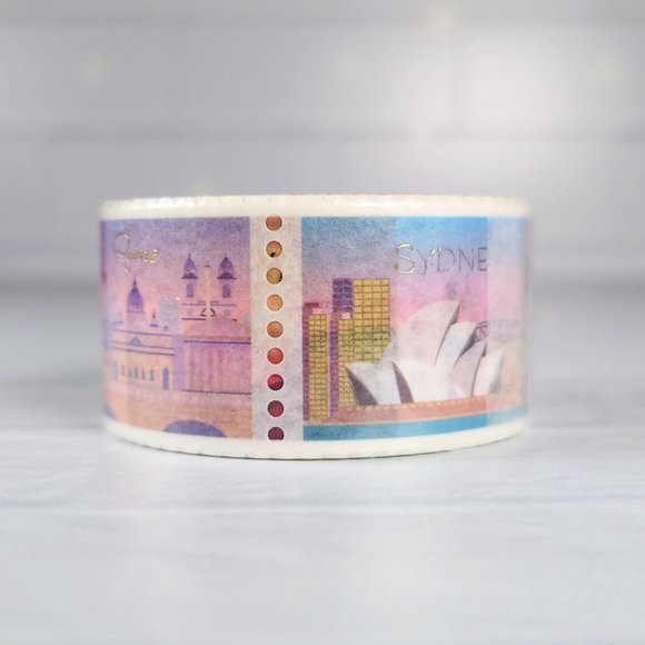 Advent 2022 Passports Stamp Perforated Washi Tape | simply gilded - Picture 2 of 2